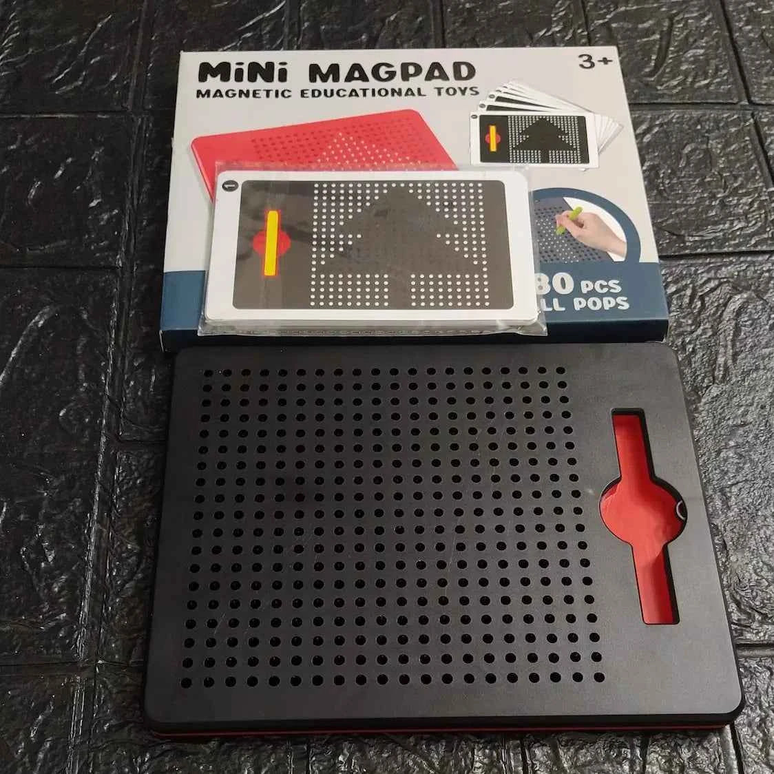 Mini Magpad With 380 pcs Ball Pops Magnetic Education Toys