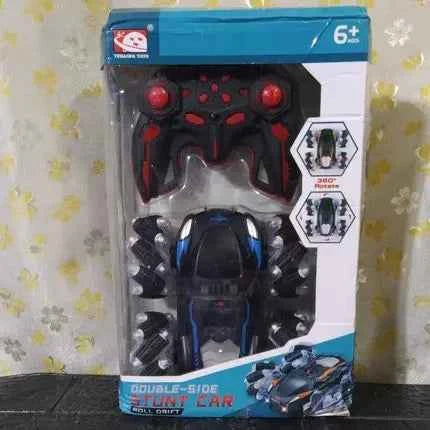 Remote Control Battery Operated Double-Side Stunt Car Roll Drift
