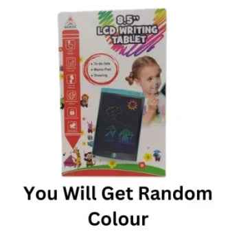 Writing Tab 8.5 " Multicolour Display Tab For kids & Adults / Erasable Tab / Used For Memo Pad, Drawing, to do lists etc