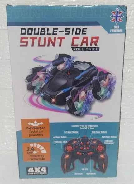 Remote Control Battery Operated Double-Side Stunt Car Roll Drift