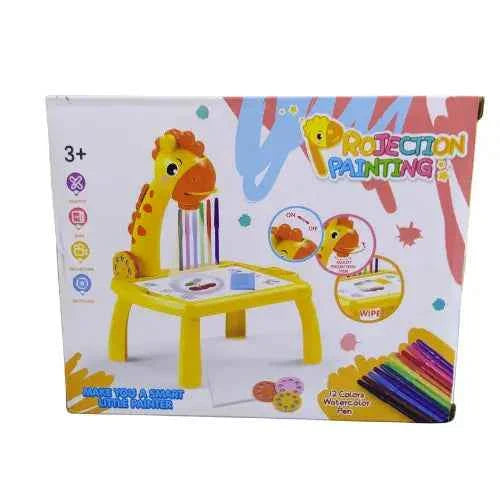 3-in-1 LED Projector Drawing Table for Kids