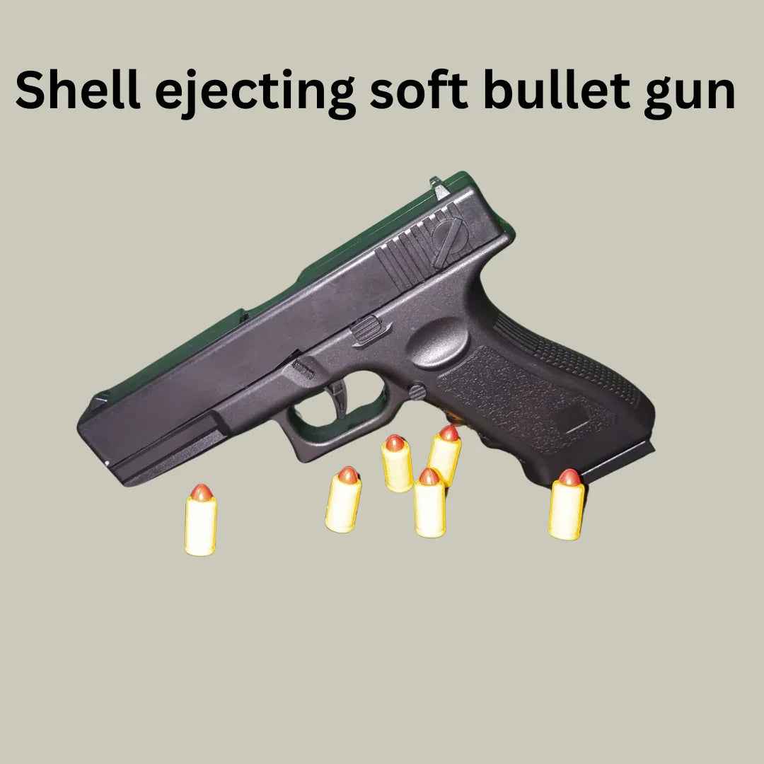 AUTOMATIC SHELL EJECTION SOFT BULLET GLOCK GUN