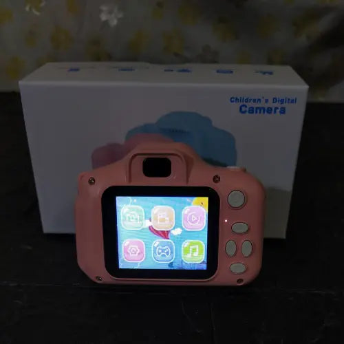Kids HD Digital Camera – Rechargeable Battery Fun Filters & Games