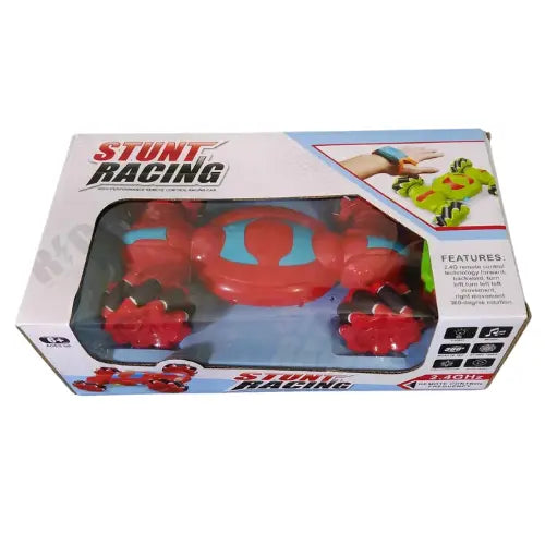 Watch Operated Stunt Racing Car Rechargeable Battery
