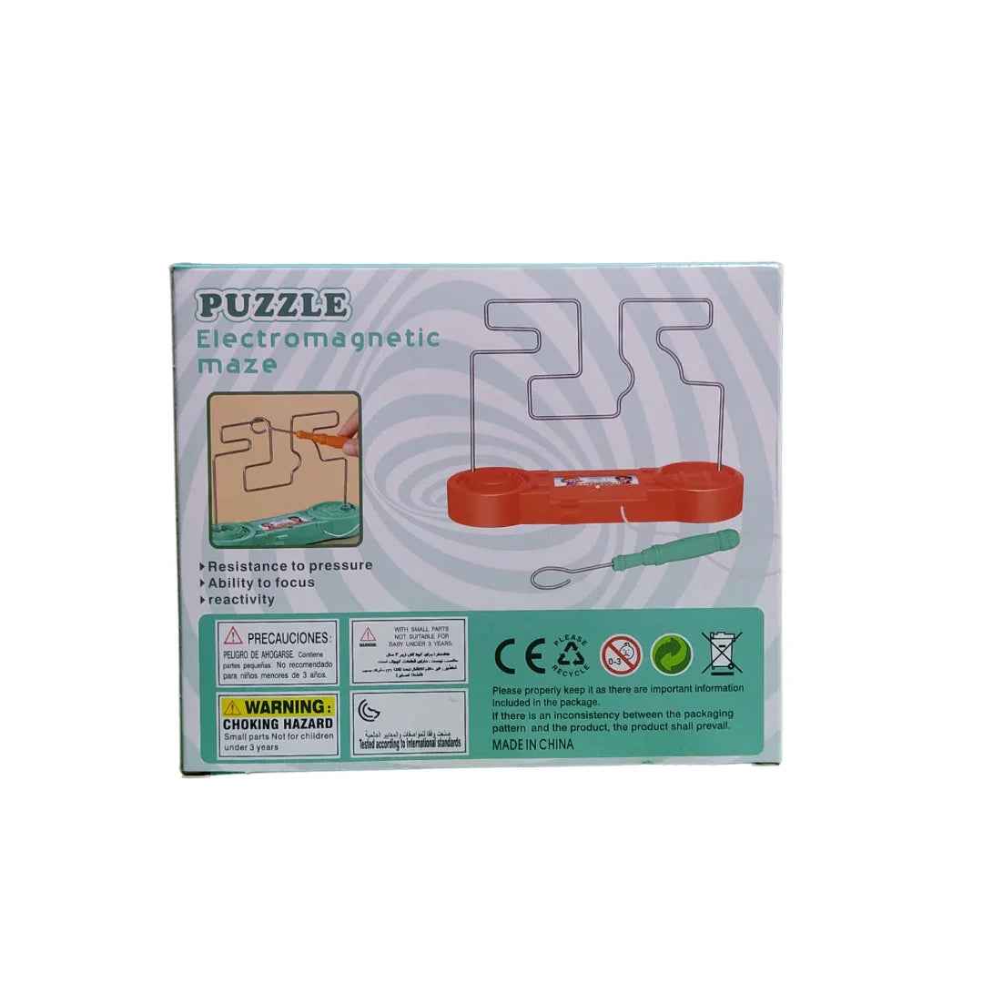 Electric Maze Game for Kids – Light & Sound Puzzle Toy