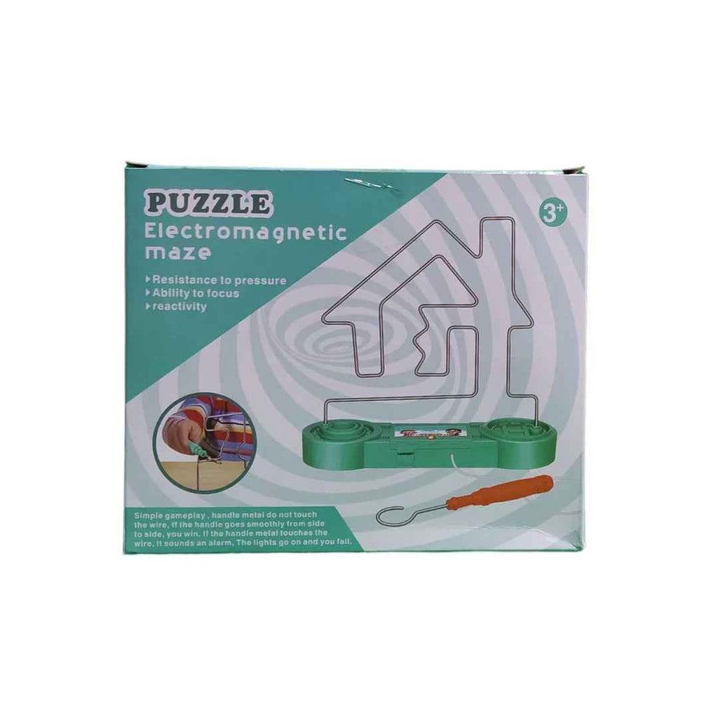 Electric Maze Game for Kids – Light & Sound Puzzle Toy