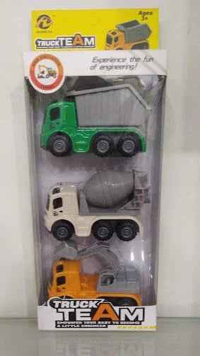 Construction Trucks For Kids Set Of 3 Trucks Toys For Kids