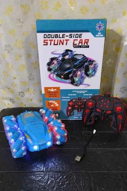 Remote Control Battery Operated Double-Side Stunt Car Roll Drift
