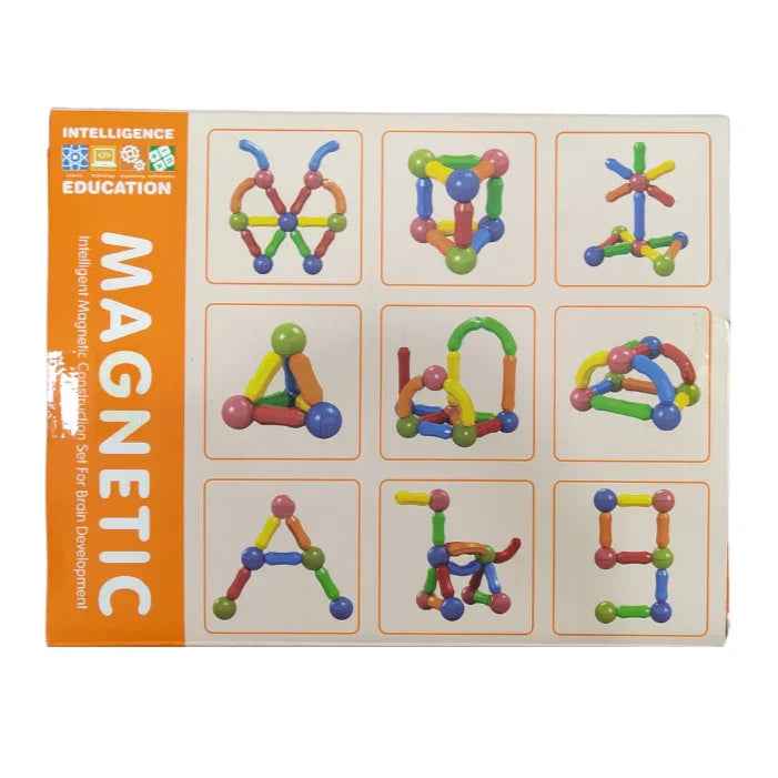 25 PCS Magnetic Blocks Toy Set – STEM Montessori Building Kit for Kids 3+