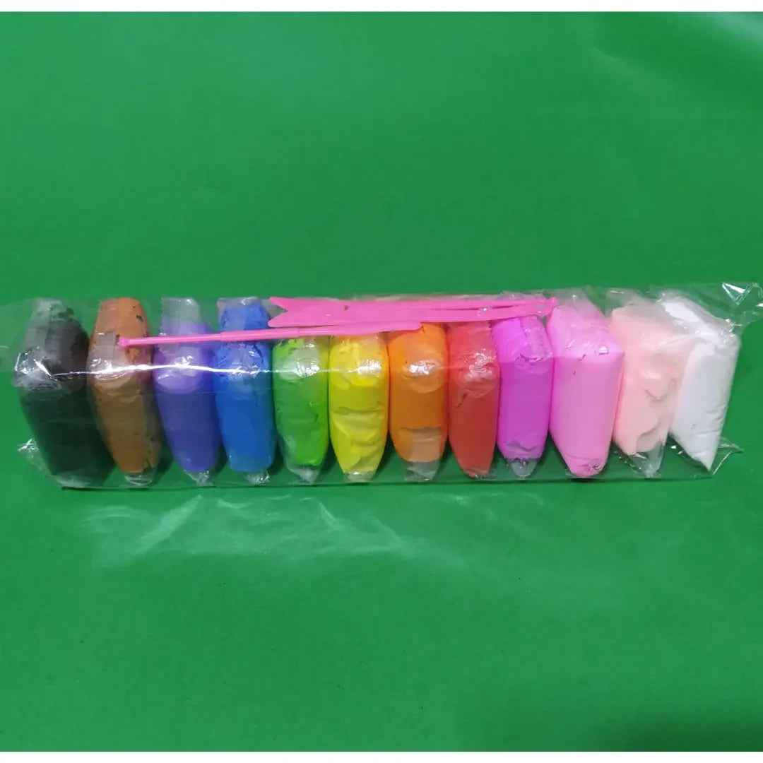 12 PCS Clay Set – Super Light Playdough for Kids & Crafts